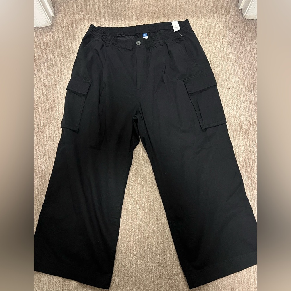 Old Navy Black Cargo Pants XXL